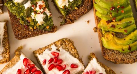 mixed sprouted bread