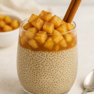 Spiced Apple Chia Pudding