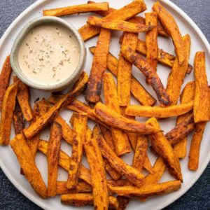Crispy Baked Sweet Potato Fries (with Beef Tallow or Avocado Oil)